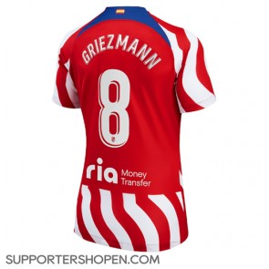 Atletico Madrid Antoine Griezmann #8 Hemma Matchtröja Dam 2022-23 Kortärmad